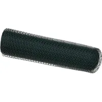 VidaXL Sechseckzaun Grün 0.5x10 m Stahl