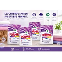 4x 2,025kg (8,1kg) FORMIL Color Waschmittel Pulver für bunte Wäsche