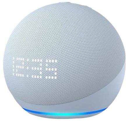 Echo Dot with Clock (5th Generation)