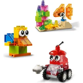 LEGO Classic Kreativ-Bauset mit durchsichtigen Steinen 11013