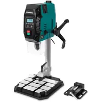 VONROC Standbohrmaschine 900W – Tischbohrmaschine – Ständerbohrmaschine - Digitales Bedienfeld mit LCD – Holz 40mm/Stahl 13mm – Kreuzlinienlaser und LED-Licht – Inkl. Zubehör