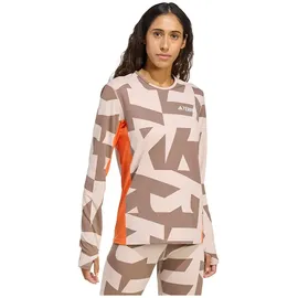adidas Multi Synthetic Langarm-baselayer Wonder Taupe S