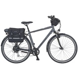 Prophete E-Bike Entdecker e9000, 8 Gang Shimano Acera Schaltwerk, Kettenschaltung, Heckmotor 250 W, (mit Fahrradtaschen)