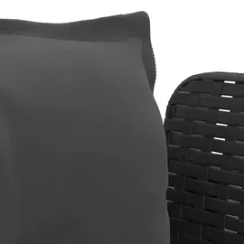 vidaXL 1-Sitzer Sessel 1 x 1 x 1 cm grau