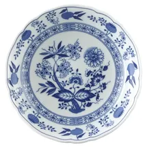 Hutschenreuther Blau Zwiebelmuster Salatteller 19 cm tief