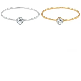 Elli Ring 925 Sterling Silber Ring Set in Silber | Gr.: 64