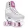 Rio Roller Script Rollschuhe Disco Roller grau-lila grey/purple, 40.5