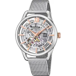 Festina Automatik Damen Automatik F20627/1 - silber - 35.5mm