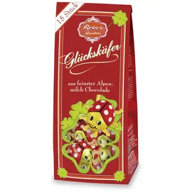 REBER Glückskäfer Schokoladentafel 15 Stück 105 g
