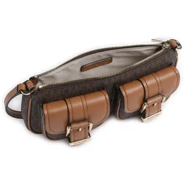 Michael Kors Zoe Schultertasche Kunstleder Brown