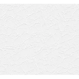A.S. Creations A.S. Création Strukturprofiltapete in Putz Optik stark strukturiert 10,05 m x 0,53 m weiß Uni Tapete Einfarbig Ansatzfrei Simply White 4