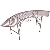 Garden Pleasure Majestic 125 x 46 x 47 cm braun