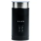 chiato milkPLAY Elektrischer Milchaufschäumer – Schwarz