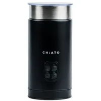 chiato milkPLAY Elektrischer Milchaufschäumer – Schwarz