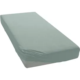 OTTO home Spannbettlaken Jersey-Elasthan 90 x 200 cm jade 2 St.