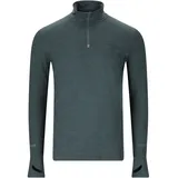 Endurance Herren Tune V2 Melange Midlayer blau