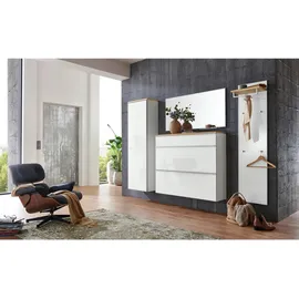 VOSS Garderobenpaneel Xena 42 x 170 x 27 cm Weiß