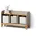 livinity® Kindersitzbank Mailo 107,2 x 63,8 cm Eiche beige