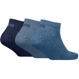 Puma Sneakersocken 3er Pack Blau 27-30