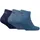 Puma Sneakersocken 3er Pack Blau 27-30