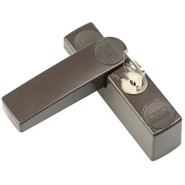 Burg Wächter Fenstersicherung, braun 142 x 24 x 35 mm