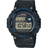 Casio Collection Digital Armbanduhr TRT-110H-2AVEF Vibrationsalarm - Schwarz