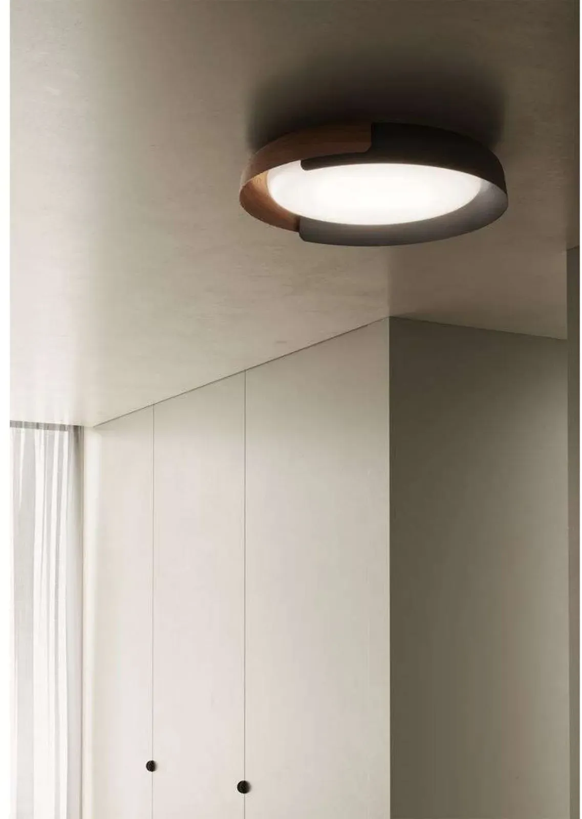 Deckenleuchte kdln, Beige, für Wohnzimmer, Kunststoff - 11
