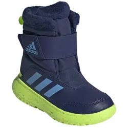 adidas Winterstiefel Winterplay C (Klettverschluss) 2024 dunkelblau/grün Kinder