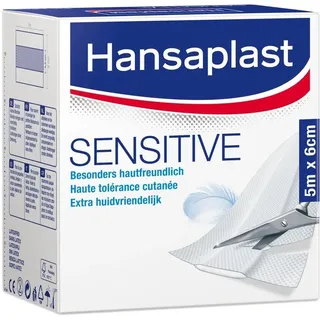 BEIERSDORF Hansaplast Sensitive Pflaster 6 cmx5 m Rolle