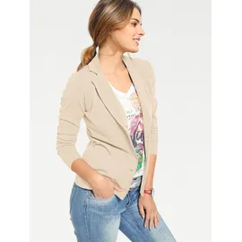 Heine Jersey-Blazer in sand | Gr.: 50