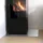 Tulup Glasplatte Funkenschutzplatte Rechteck 60 x 40 x 0,4 cm Grau