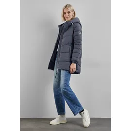 STREET ONE Steppjacke in Dunkelblau - 34