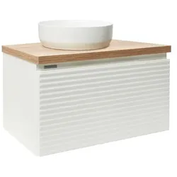 Naturel Savona Badezimmerschrank unter Waschbecken 98x43x44,8 cm glanz weiß glanz SAVONA100BIDDH