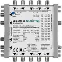 Axing/skt Axing SES5416-06 Einkabel-Multischalter II, 5 in 8 ×