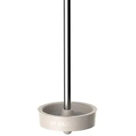 outin LattoGo Elektrischer Milchaufschäumer Silber
