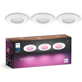 Philips Hue Slim Einbauleuchte 3er Pack 90 mm