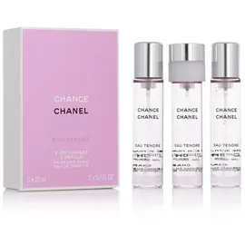 Chanel Chance Eau Tendre Eau de Toilette Nachfüllung 3 x 20 ml