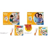 Ravensburger tiptoi Starter-Set 00114: Stift und Bauernhof-Buch & tiptoi Starter-Set 00112: Stift und Bilderbuch Suchen und Entdecken Meine Welt - Lernsystem für Kinder ab 2 Jahren