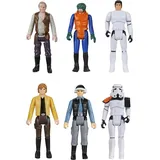 Hasbro Star Wars Actionfiguren 6er-Pack 9,5 cm