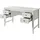 Jahnke Schreibtisch Classic D 130 Weiss