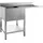 CombiSteel Spültisch 120x70 cm für Spülmaschine – 1 Becken links, mit Grundboden