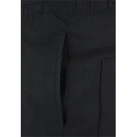 URBAN CLASSICS Loose Cotton Linen Pants 5XL Schwarz