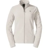 Schöffel Damen Fleece Jacket Leona3, whisper white, 38