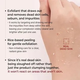 dr.melaxin Peel Shot Exfoliating Black Rice Ampoule 80 ml