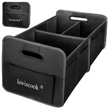 Premium Kofferraum Organizer, 68L Faltbare Auto Kofferraumtasche Organizer