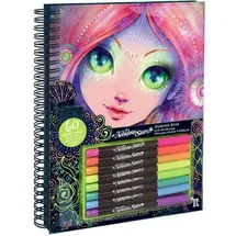 Toynamics Malbuch mit schwarzen Seiten