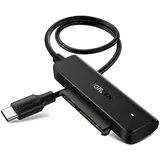 UGREEN USB-C auf SATA 3.0 Adapter Konverter Externe Festplatte USB Festplattenadapter HDD SSD 2,5''