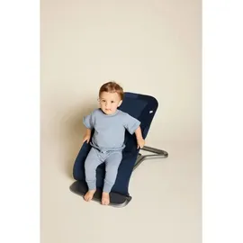 Ergobaby Evolve Bouncer, Babywippe für Neugeborene Midnight Blue