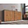 MID.YOU Sideboard Mailand Set 3 Anthrazit/Eiche Artisan