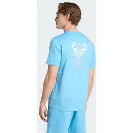 adidas Inter Miami CF Originals Travel T-Shirt - Semi Blue Burst / White Tint - 2XL